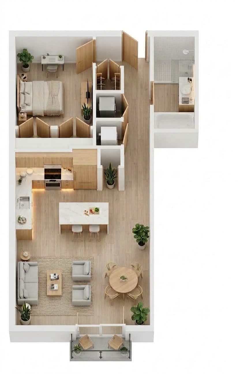 Residence A floor plan
